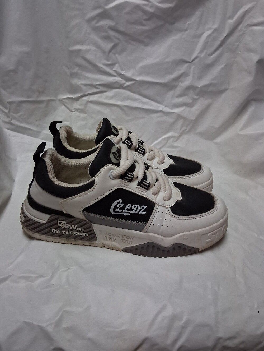 Shein Black And White Men's Sneakers Sz 8.5